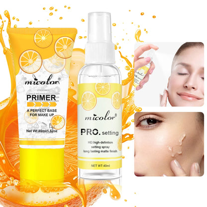 Make-up-Set mit Make-up-Grundierung + Fixierspray