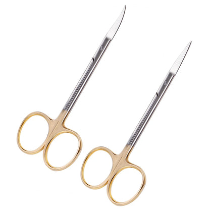 1pc zahn chirurgische Schere aus rostfreiem Stahl gerade und gebogene Scheren zange medizinische Werkzeuge Zahnmedizin chirurgisches Instrument
