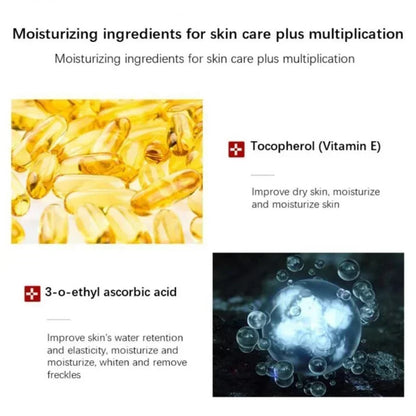 Aufhellende Sommersprossencreme, Niacinamid, entfernt dunkle Flecken, verblasst Pigmentierung, Melasma, verbessert Stumpfheit, schnelles Aufhellen, nährt die Hautpflege
