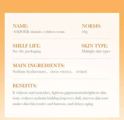 Vitamin C Collagen Face Cream SADOER