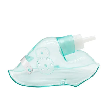 Sauerstoff-Atemschutzmaske, Vernebler, Maske, Tasse, Rohr, Inhalator, Leitung, Kind, Erwachsene, Einweg-Atmung, Krankenhaus, Klinik, Gesundheitswesen, Verdampfer