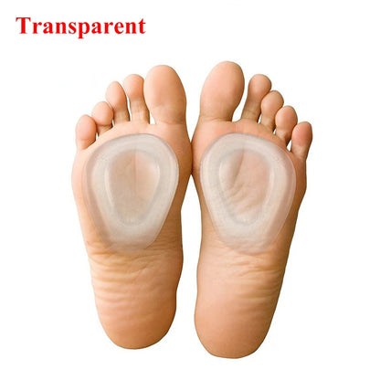 Tcare 1Pair Ball of Foot Cushions Foot Care Inserts Insoles Support Neuroma Runners Metatarsalgia Gel Pad Rapid Foot Pain Relief