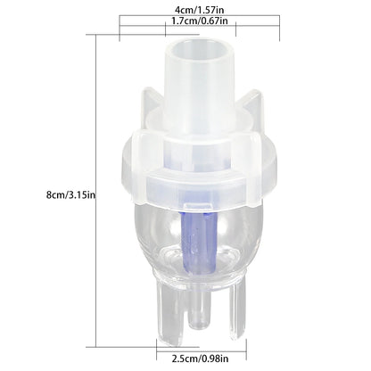 6 ml Inhalieren Vernebler Stille Ultraschall Inalador Nebulizador Kinder Erwachsene Kinder Inhalator Flasche Zerstäuber Medizin Zerstäubte Tasse