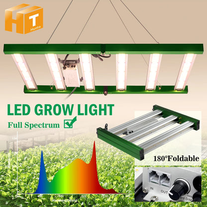 Faltbares Vollspektrum-LED-Wachstumslicht 240 W 320 W 400 W SMD3030 für Zimmerpflanzen, Wachstumslicht, Gewächshaus, Gemüse, Blume
