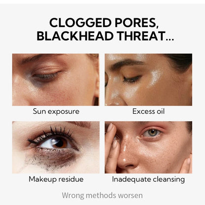 LANBENA Neue Stil Mitesser Entferner Nase Maske Poren Streifen Schwarze Maske Peeling Schwarz Tiefen Reinigung Hautpflege Schönheit Gesundheit